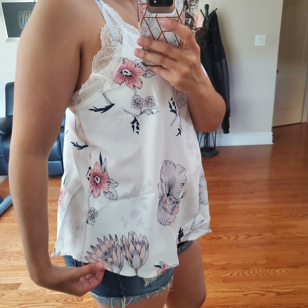 Floral Camisole M L XL - Picture 4 of 5
